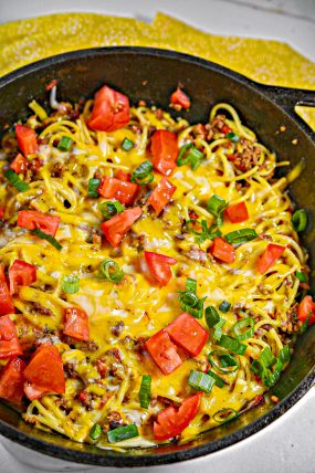 Taco Spaghetti - Sweet Pea's Kitchen