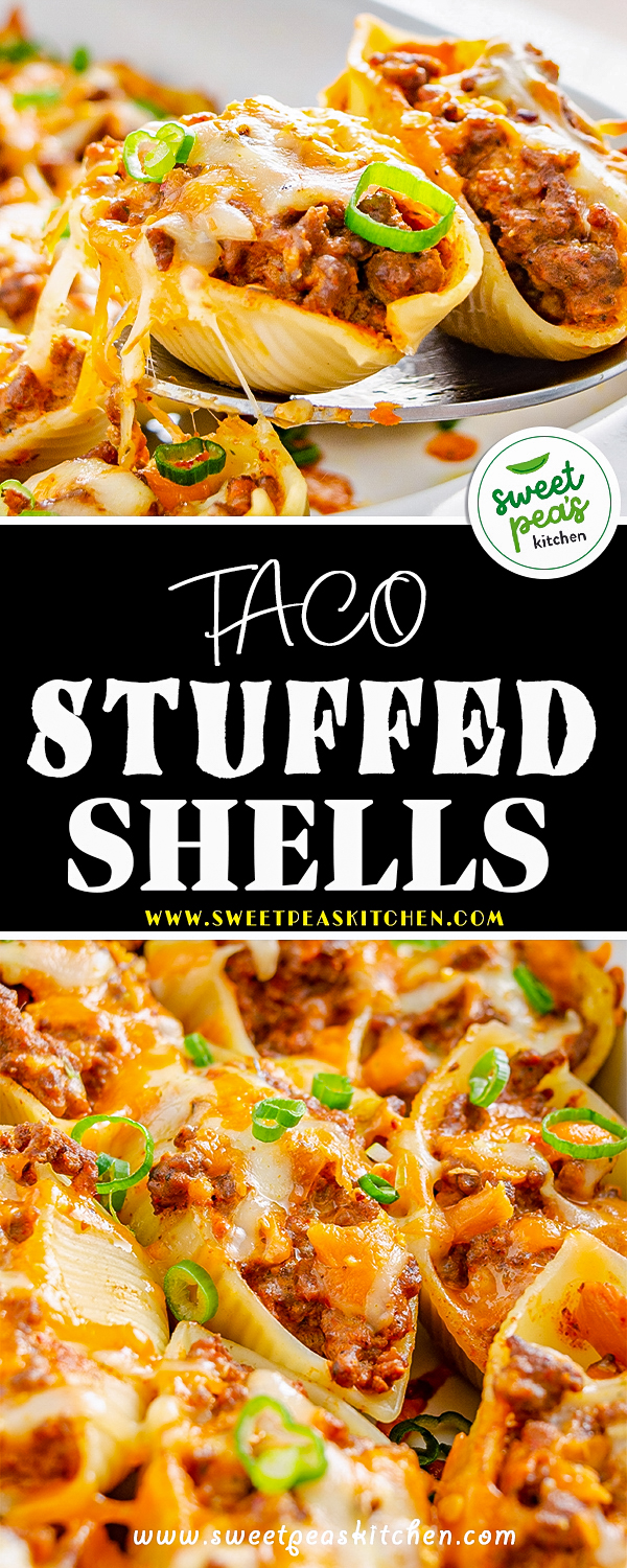 taco stuffed shells on pinterest