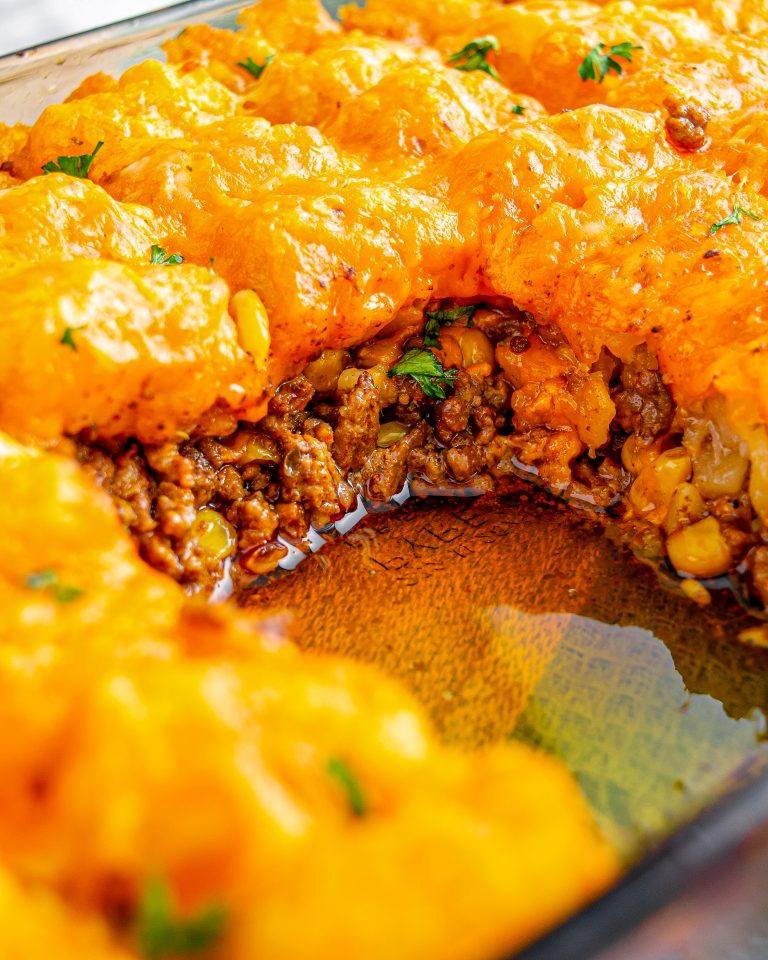 Victory’s Tater Tot Casserole - Sweet Pea's Kitchen