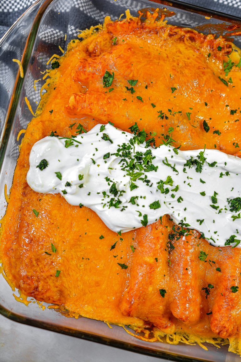 Easy Cheesy Ground Beef Enchiladas Sweet Pea's Kitchen