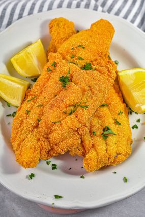 Golden Fried Catfish - Sweet Pea's Kitchen