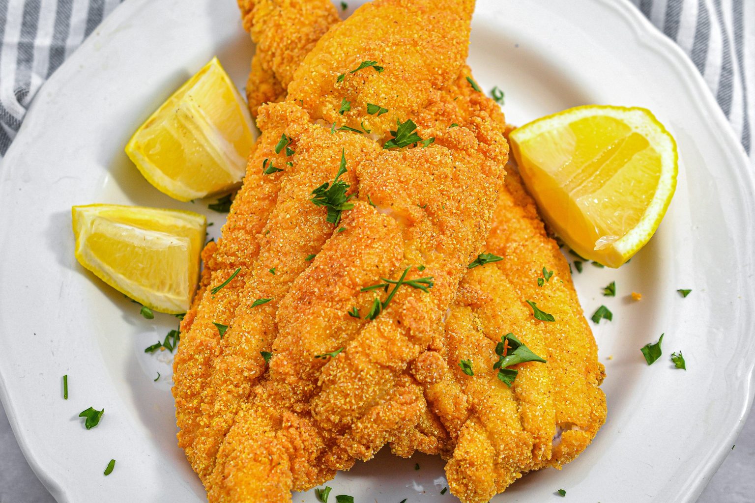 Golden Fried Catfish - Sweet Pea's Kitchen