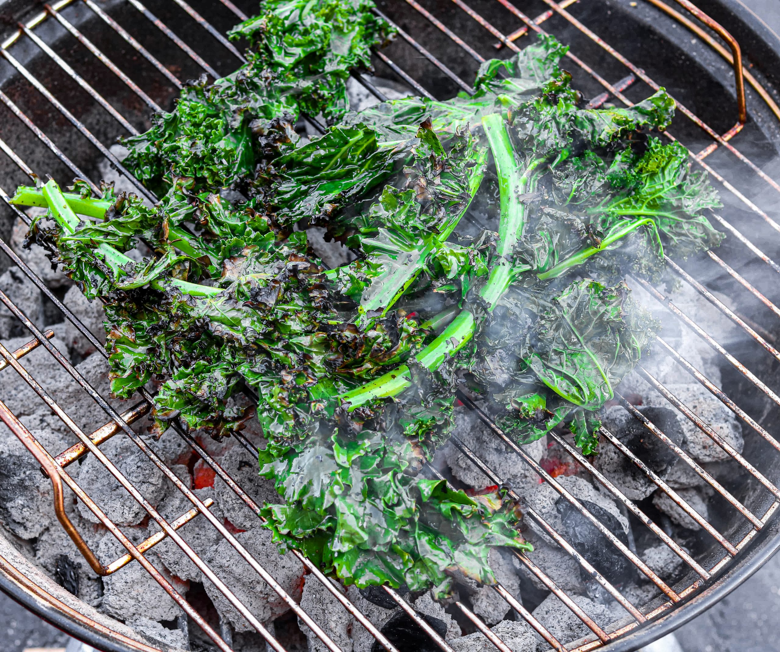 Grill kale.
