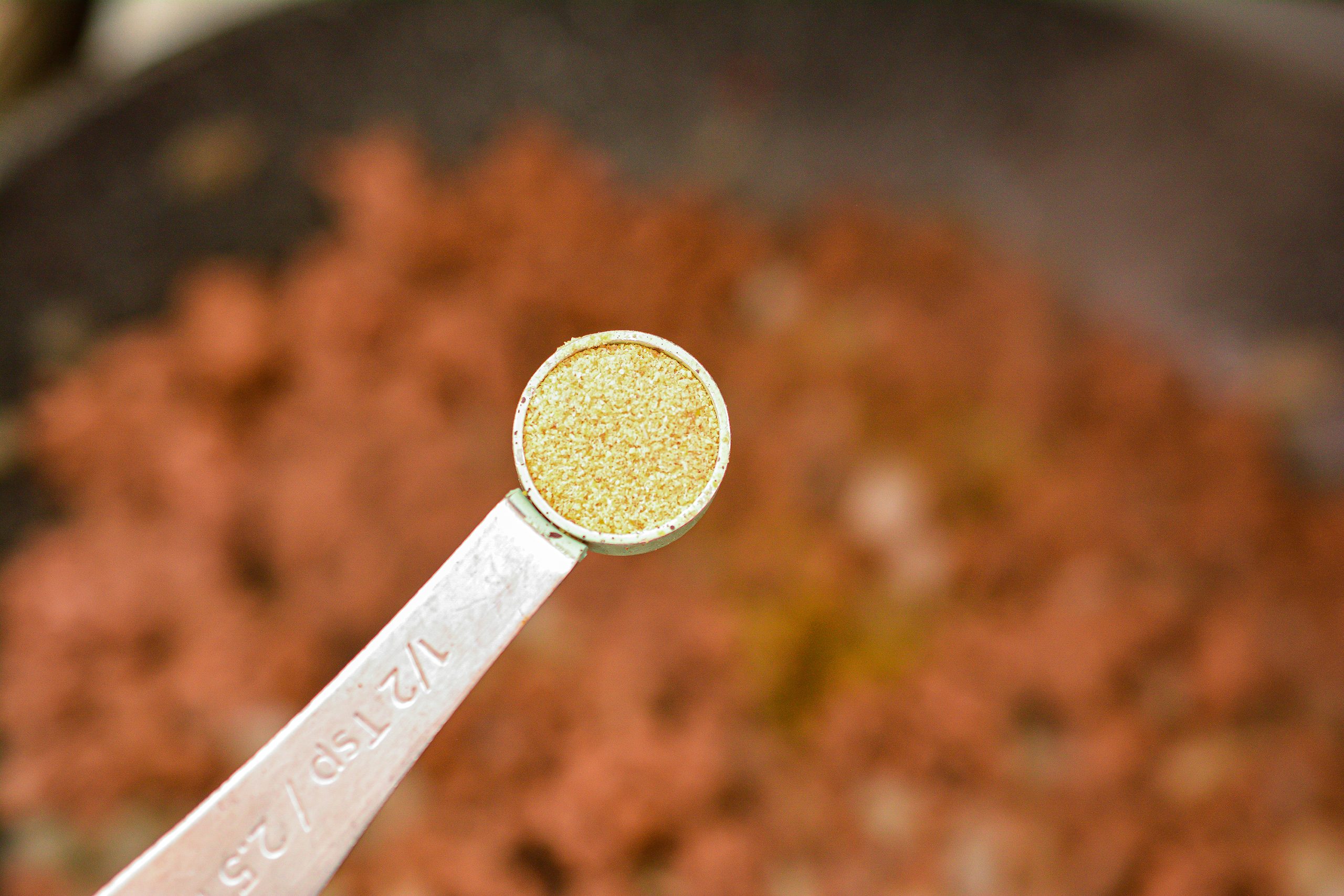 Then, add ½ tsp. Garlic powder.