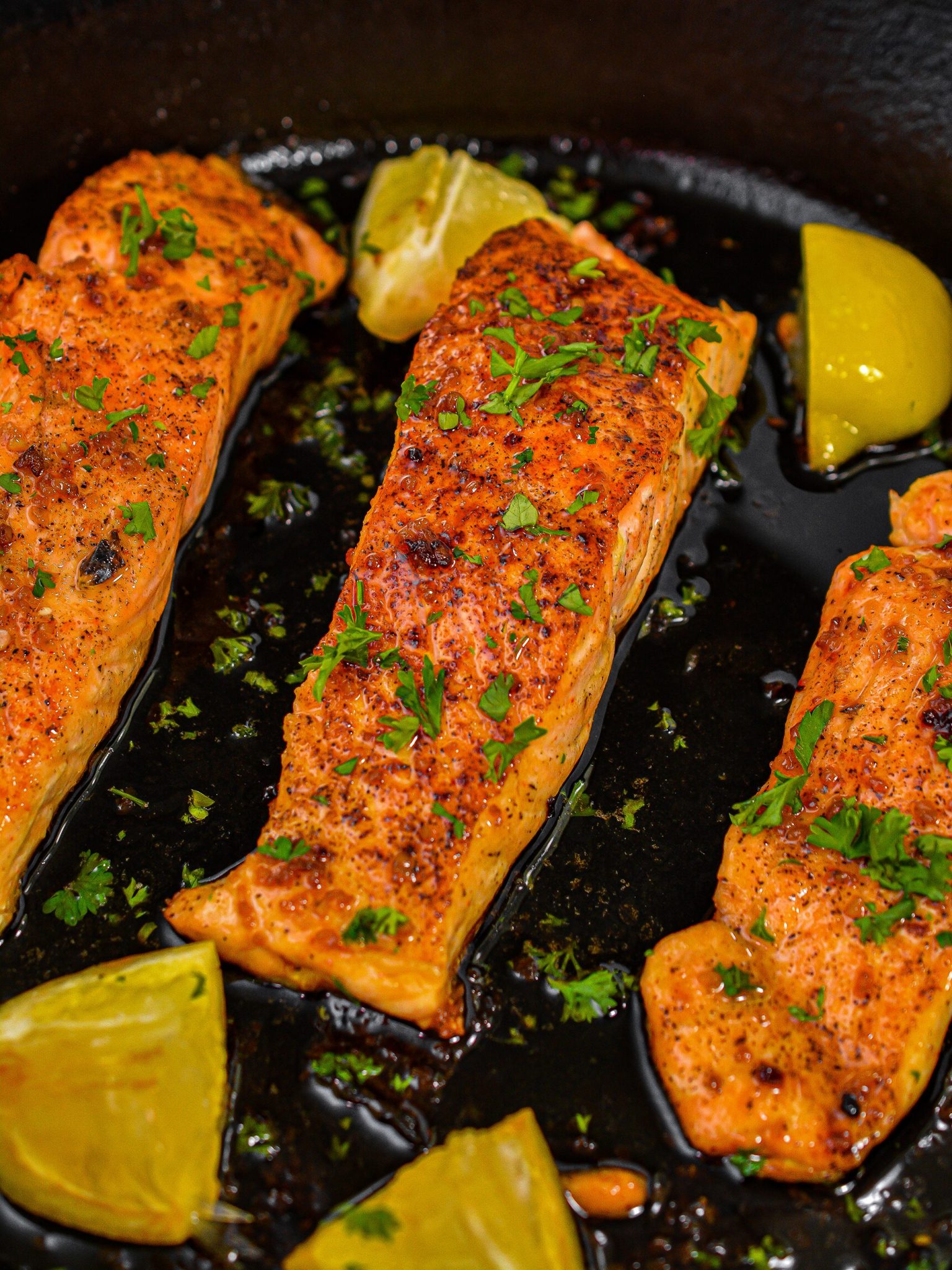 Honey Garlic Salmon - Sweet Pea's Kitchen