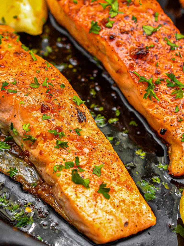 Honey Garlic Salmon - Sweet Pea's Kitchen