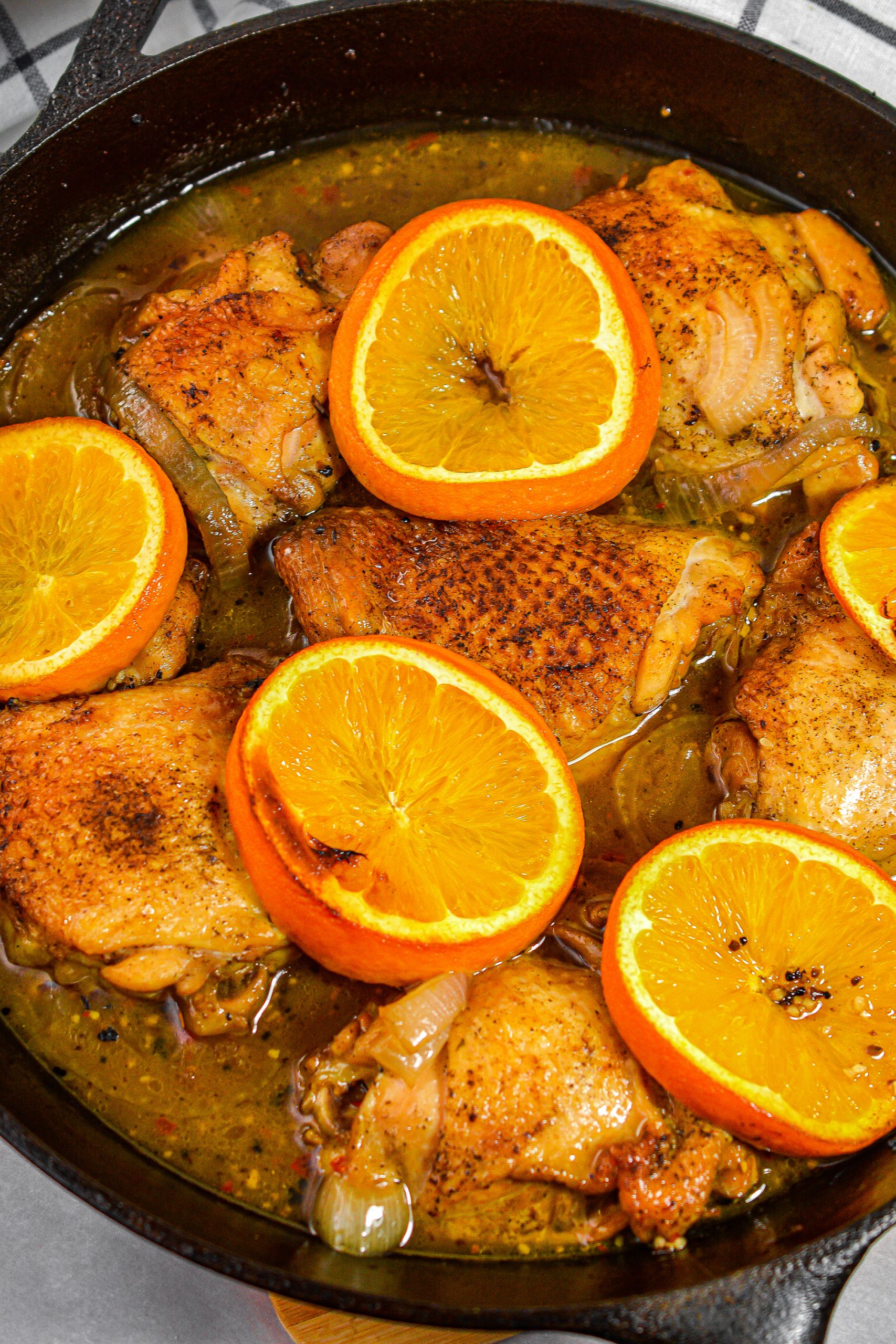orange roasted chicken, orange roast chicken, roast chicken with cumin honey and orange
