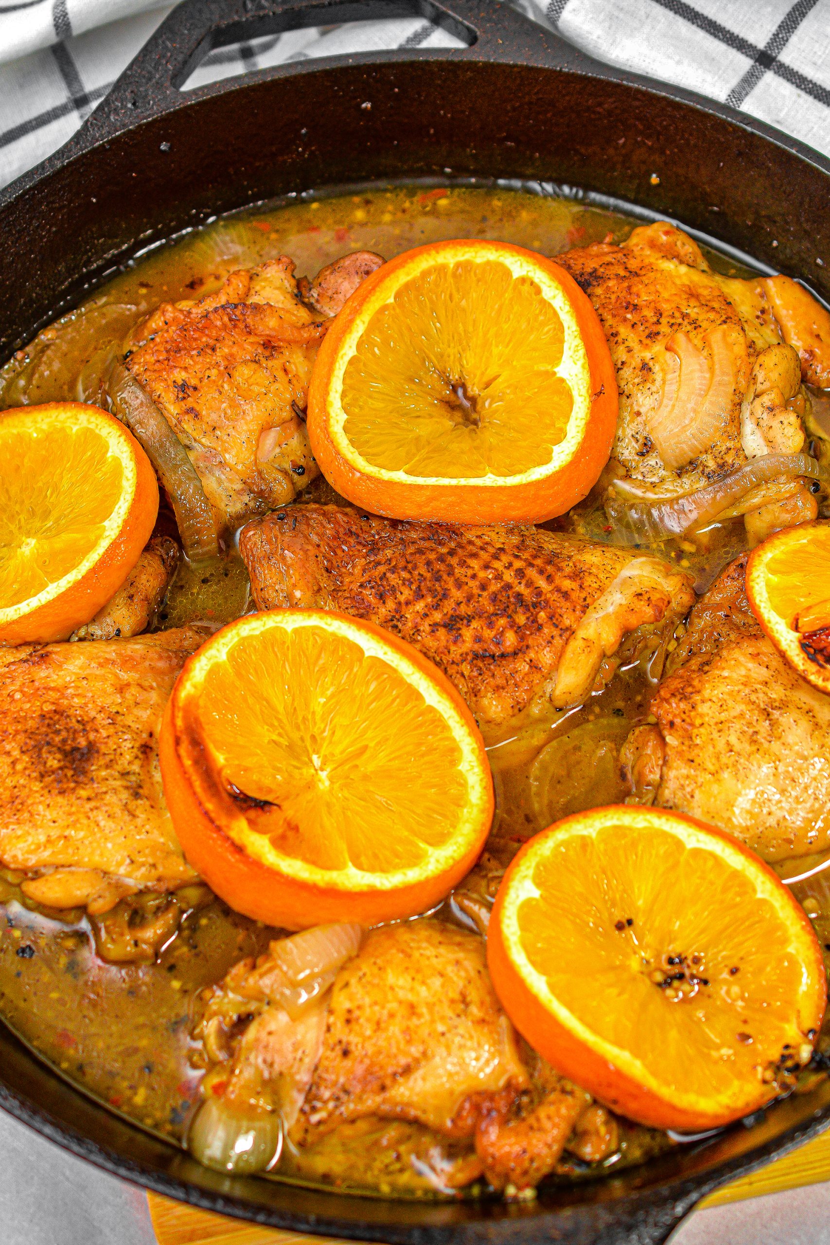 orange roasted chicken, orange roast chicken, roast chicken with cumin honey and orange