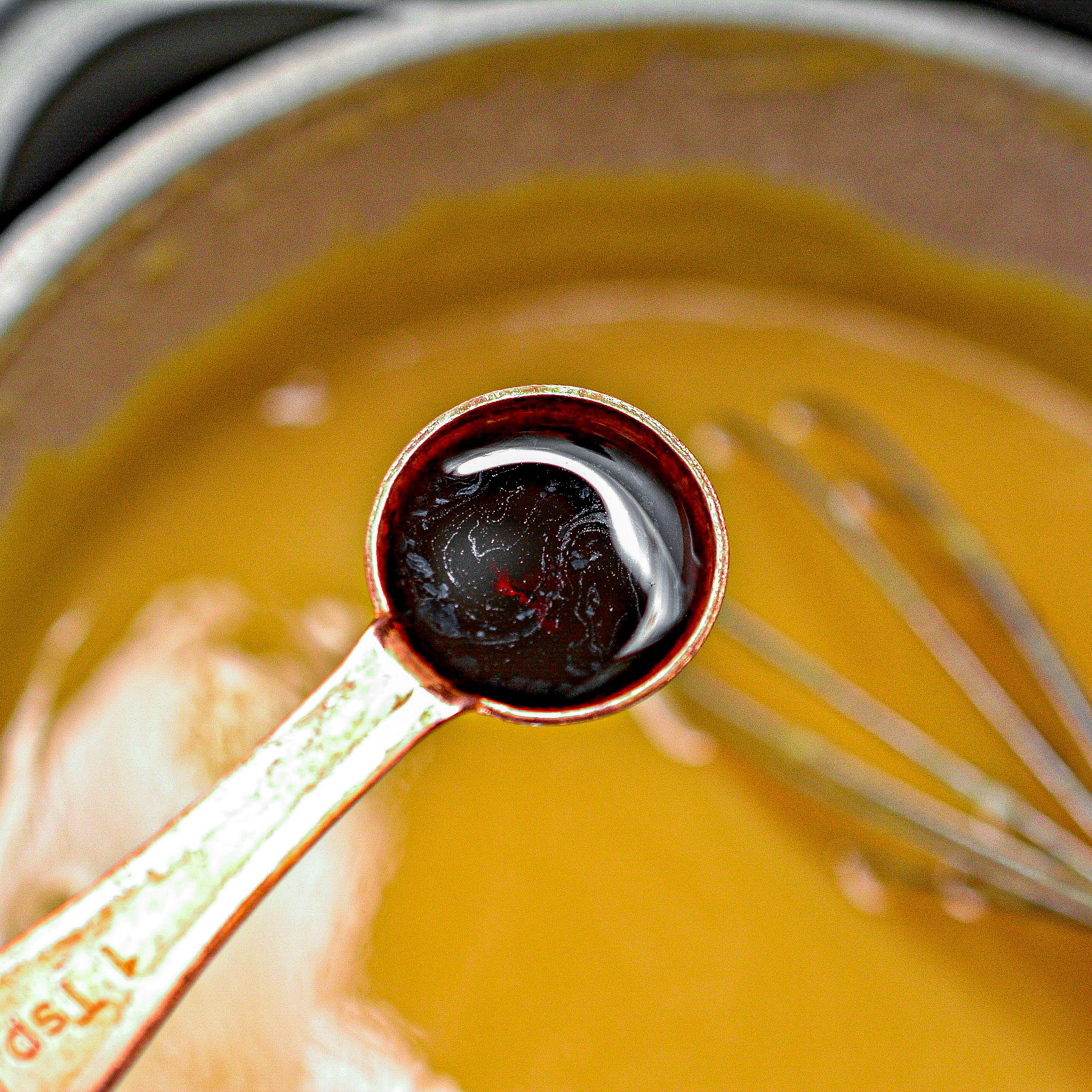 Stir in the vanilla and mix to combine.