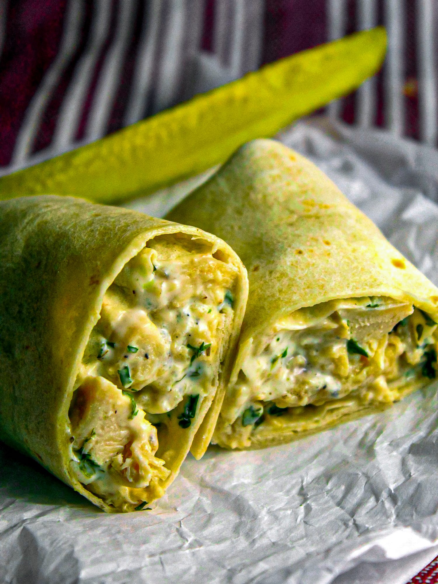 Ranch Chicken Wraps
