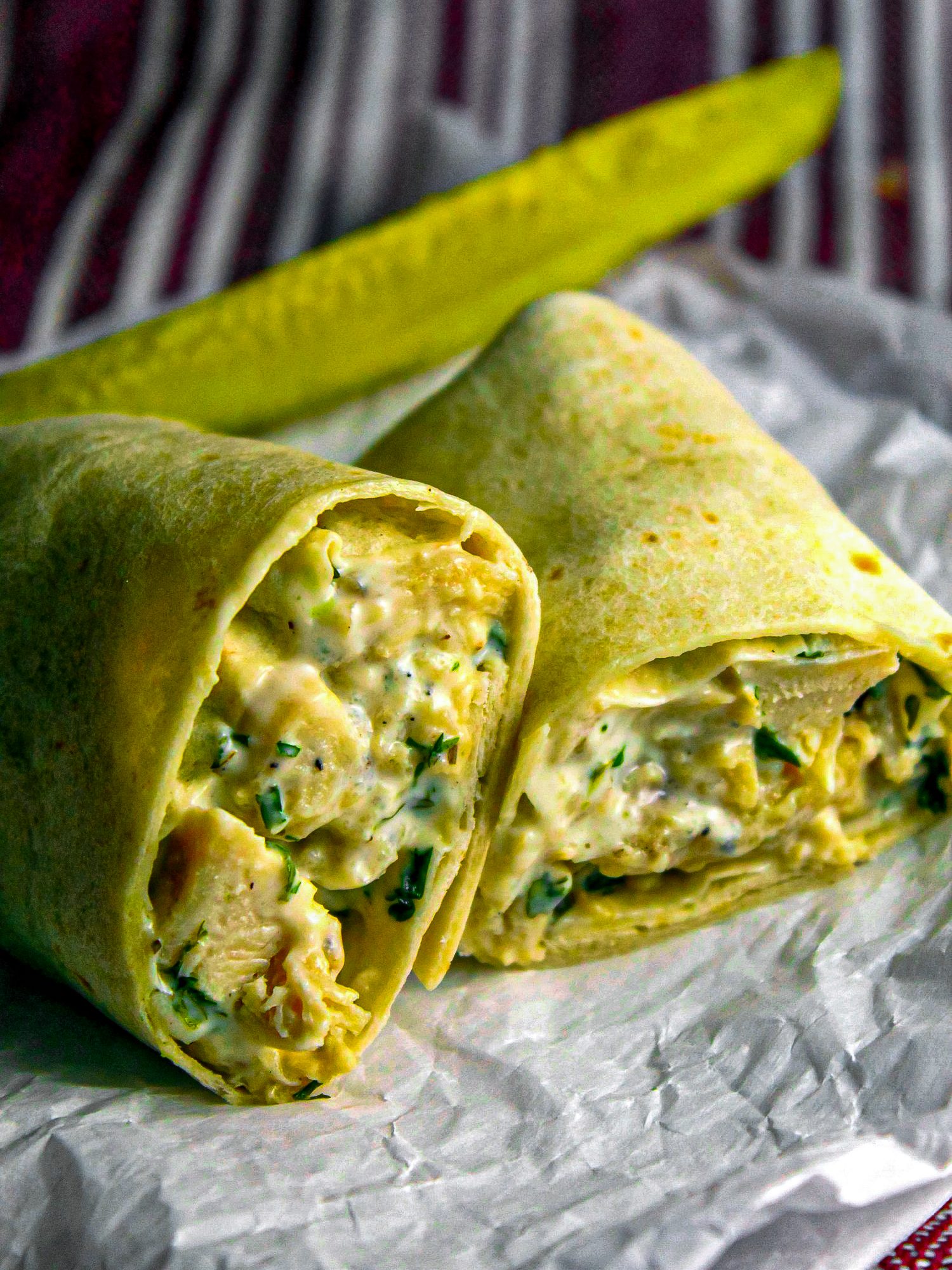 Ranch Chicken Wraps