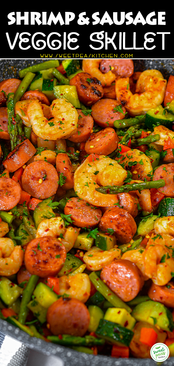 Shrimp and Sausage Veggie Skillet on Pinterest
