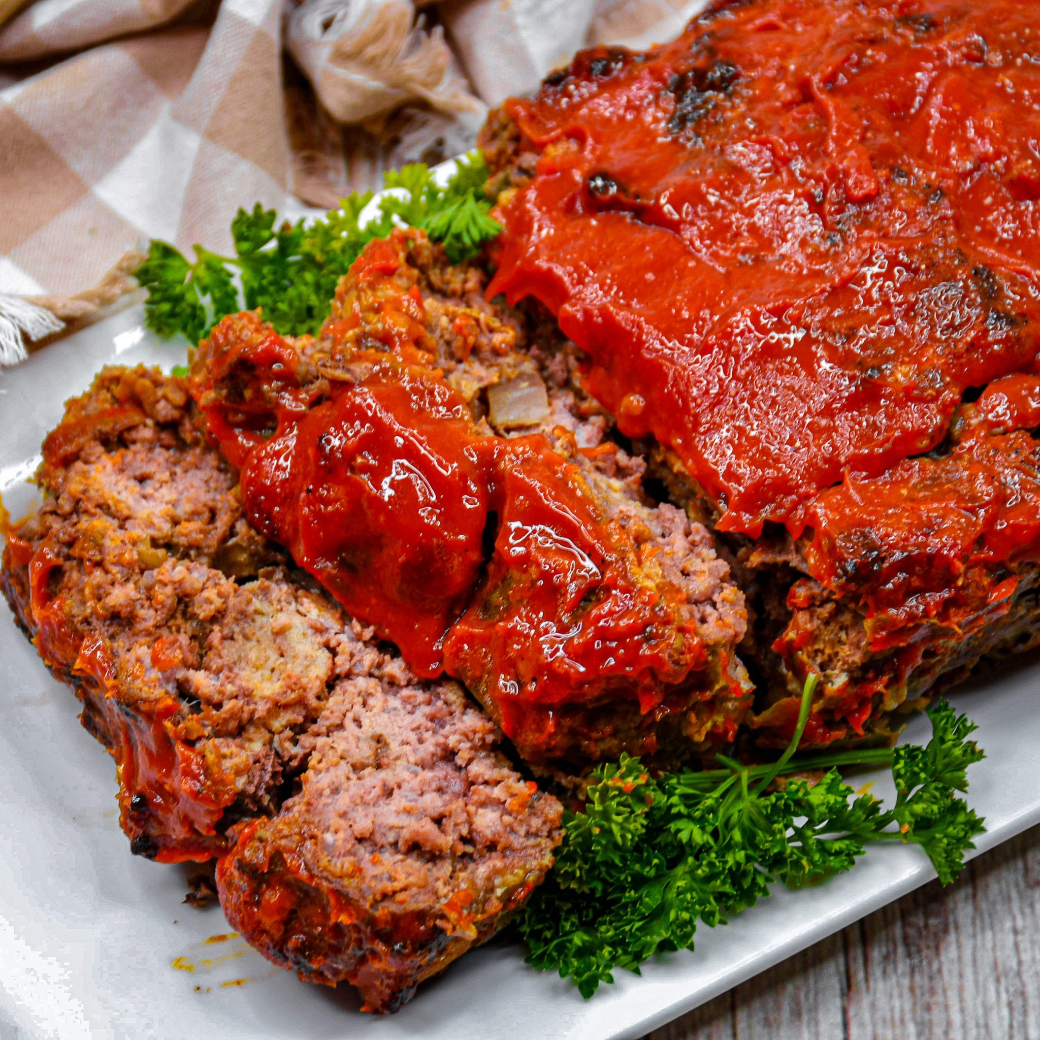 Skinny Meatloaf - Sweet Pea's Kitchen