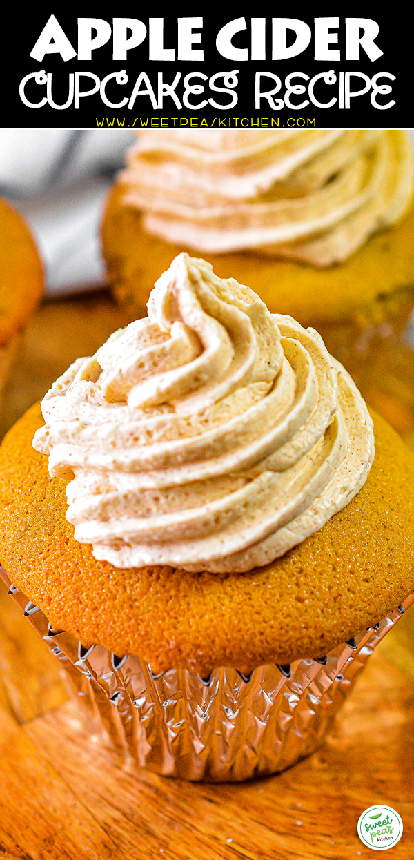Apple cider cupcakes on Pinterest