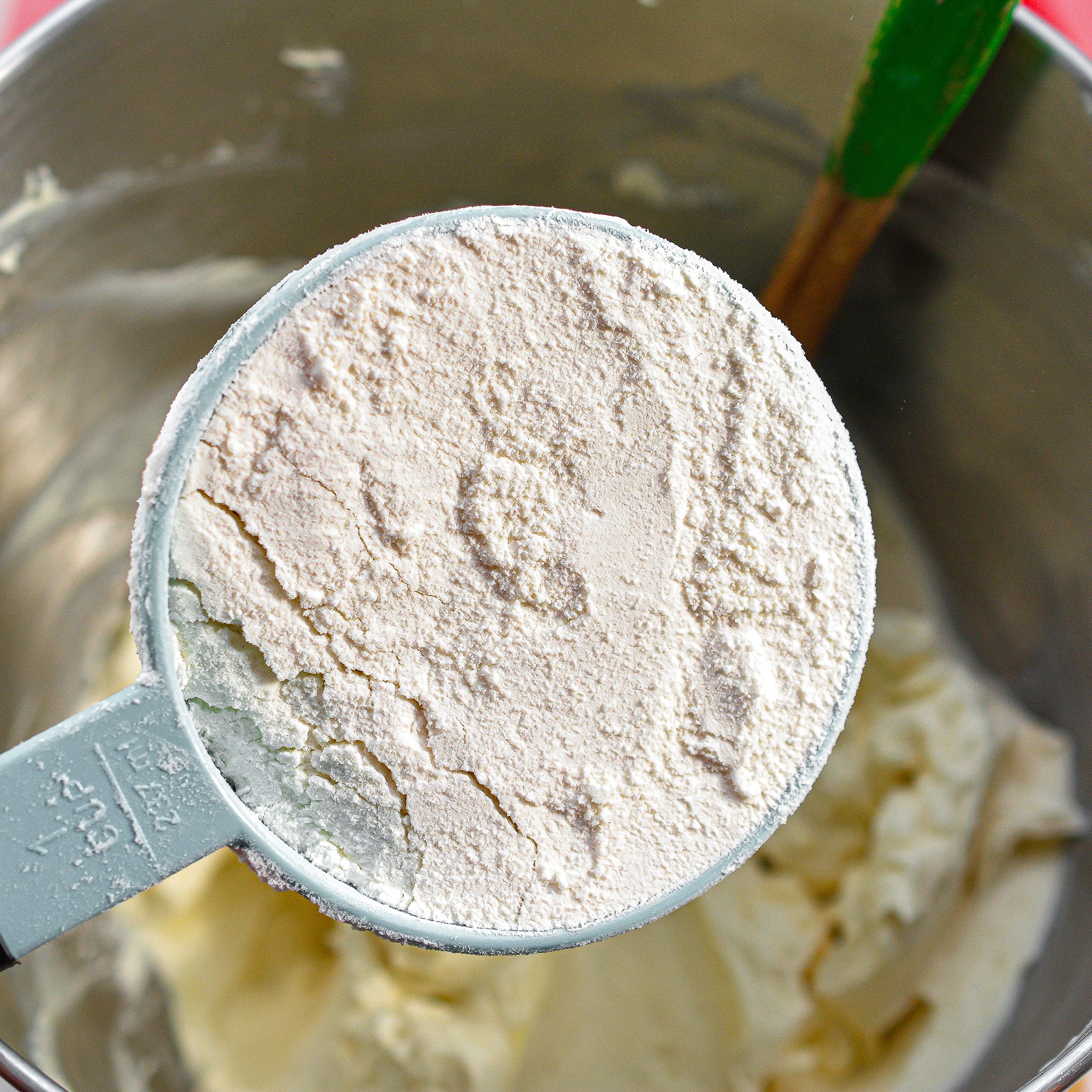 Place the remaining ingredients for the cookies into the mixing bowl, and beat until a well-combined dough has formed.
