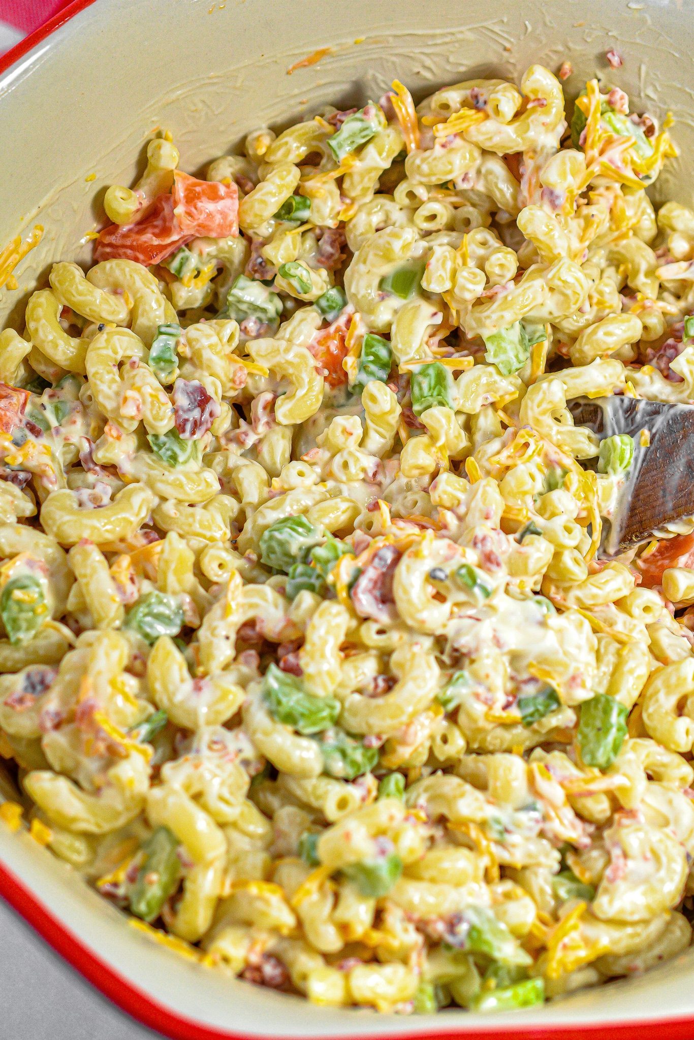 Bacon, Lettuce and Tomato Macaroni Salad Sweet Pea's Kitchen