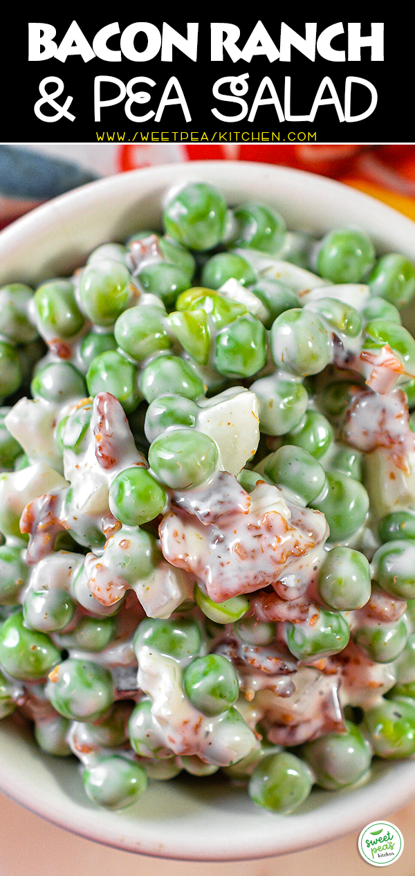 Bacon Ranch and Pea Salad on Pinterest