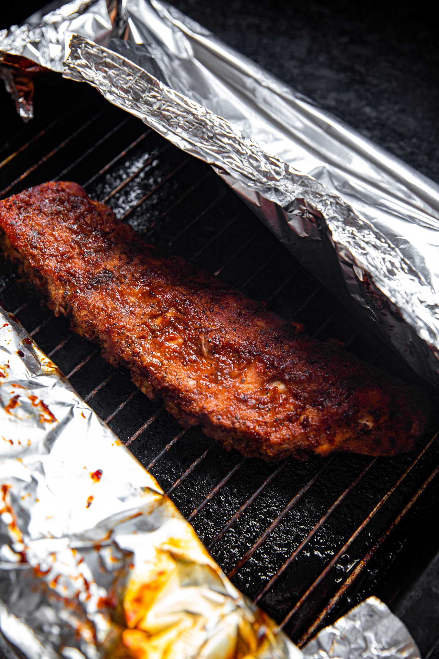 Baste ribs every 45 minutes as needed to keep moist.