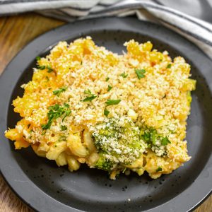 Baked Broccoli Mac And Cheese - Sweet Pea's Kitchen