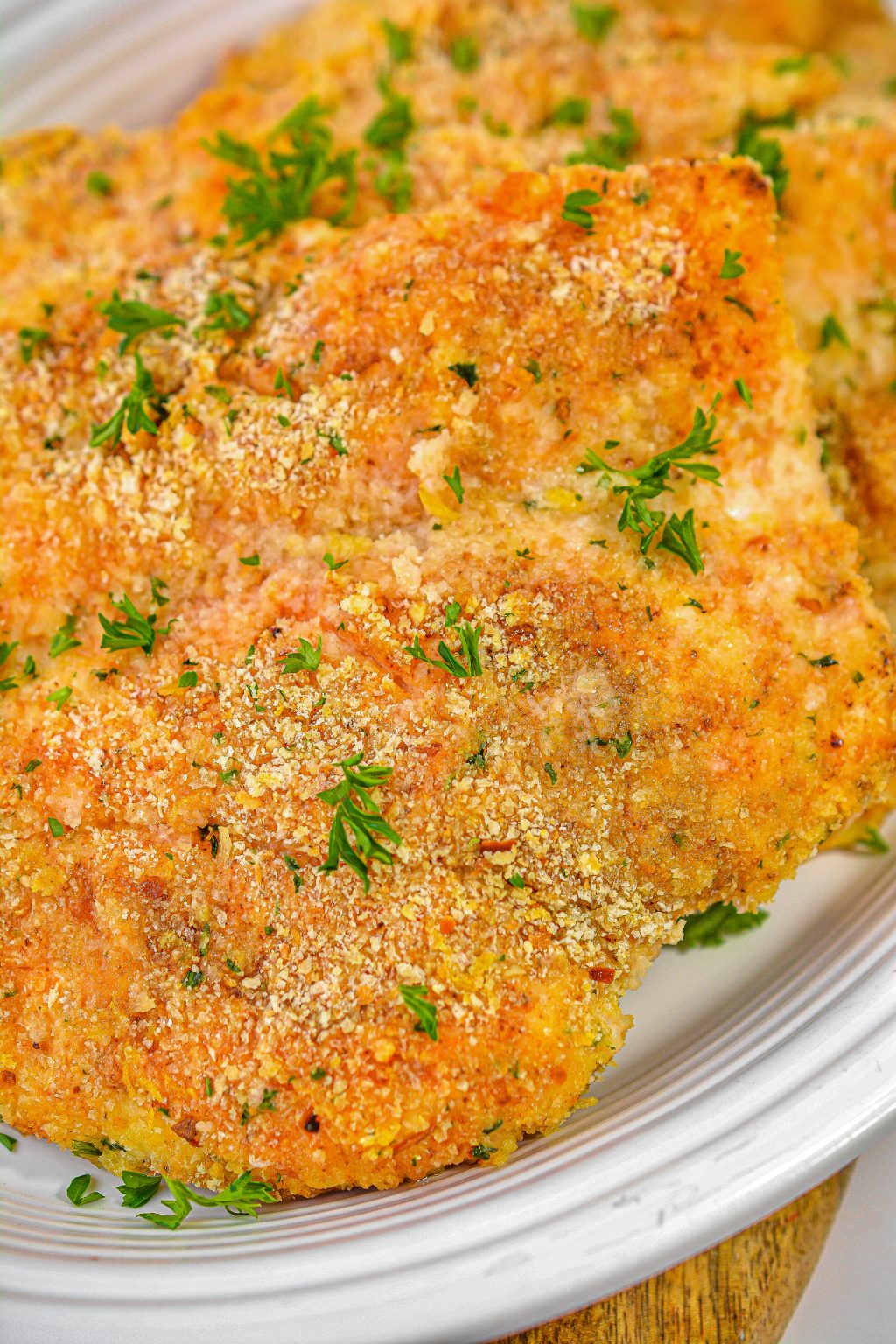 Baked Chicken Schnitzel Sweet Pea's Kitchen
