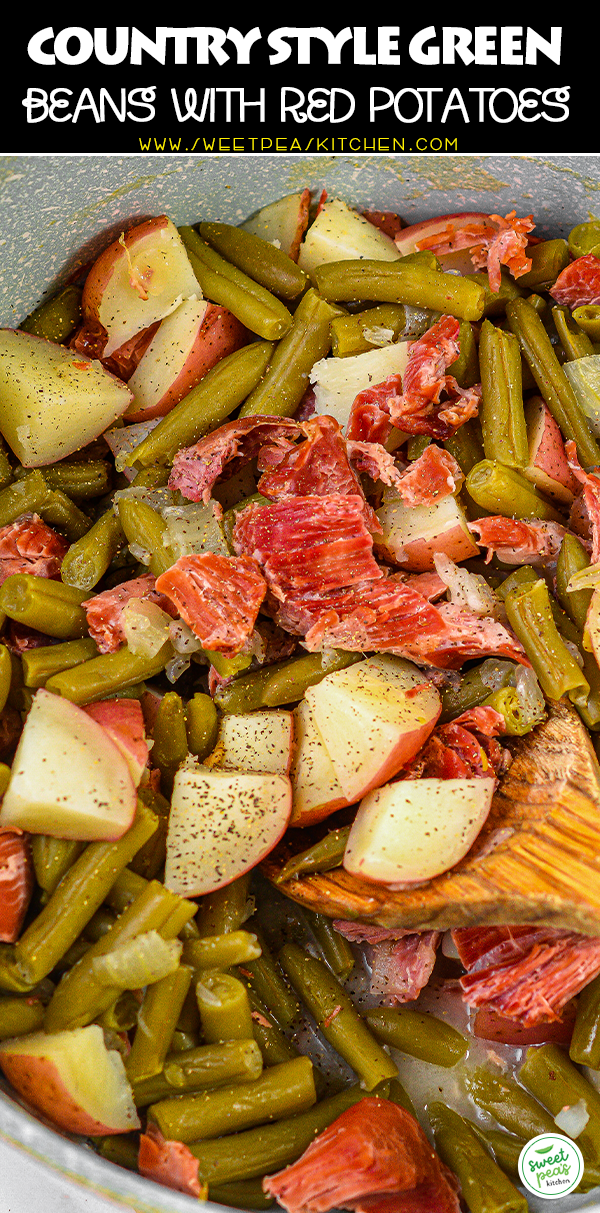 Country Style Green Beans with Red Potatoes on Pinterest