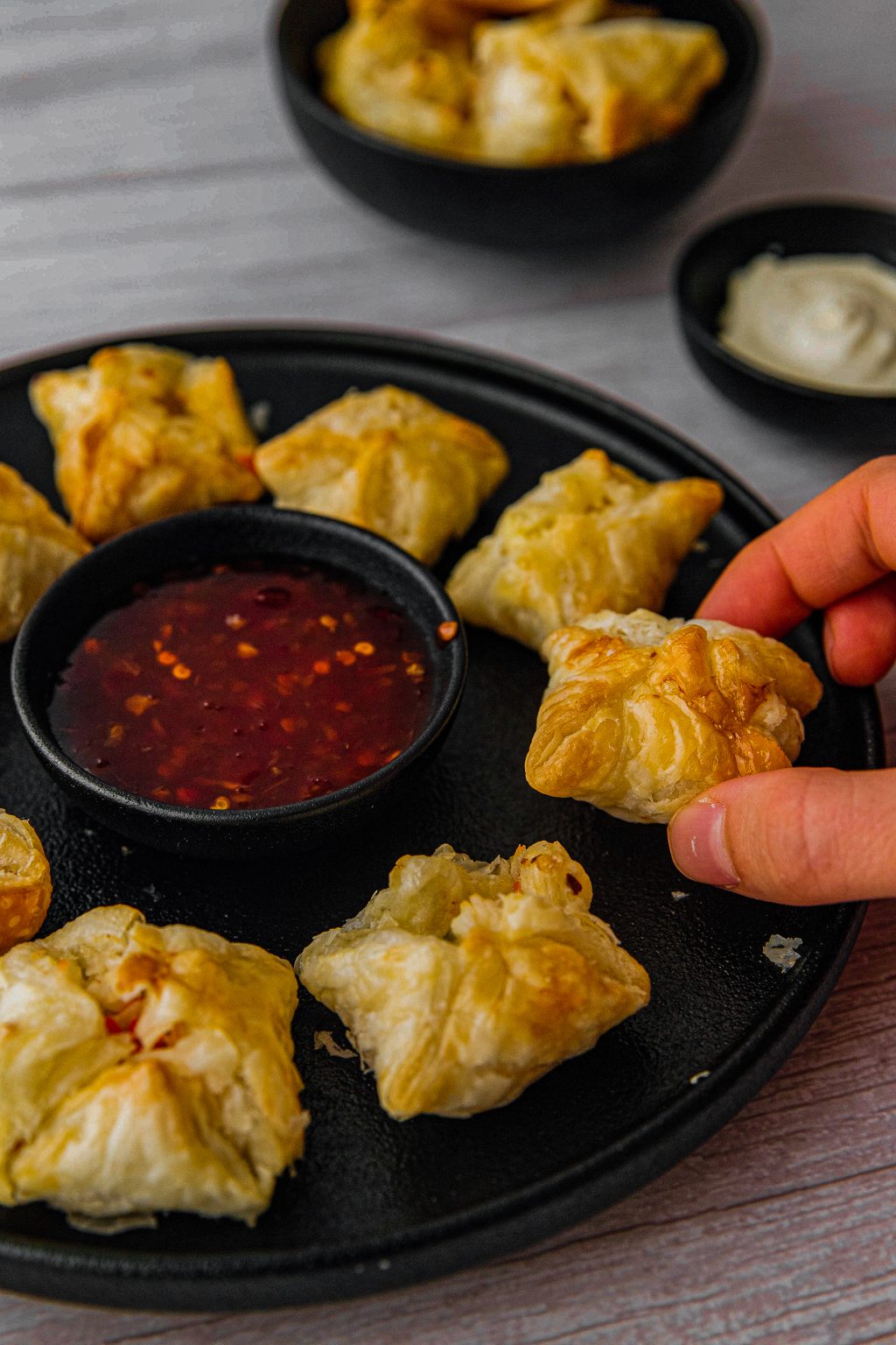 Crab & Cream Cheese Snacks Sweet Pea's Kitchen