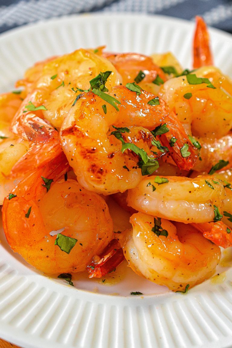 Garlic Honey Lime Shrimp - Sweet Pea's Kitchen