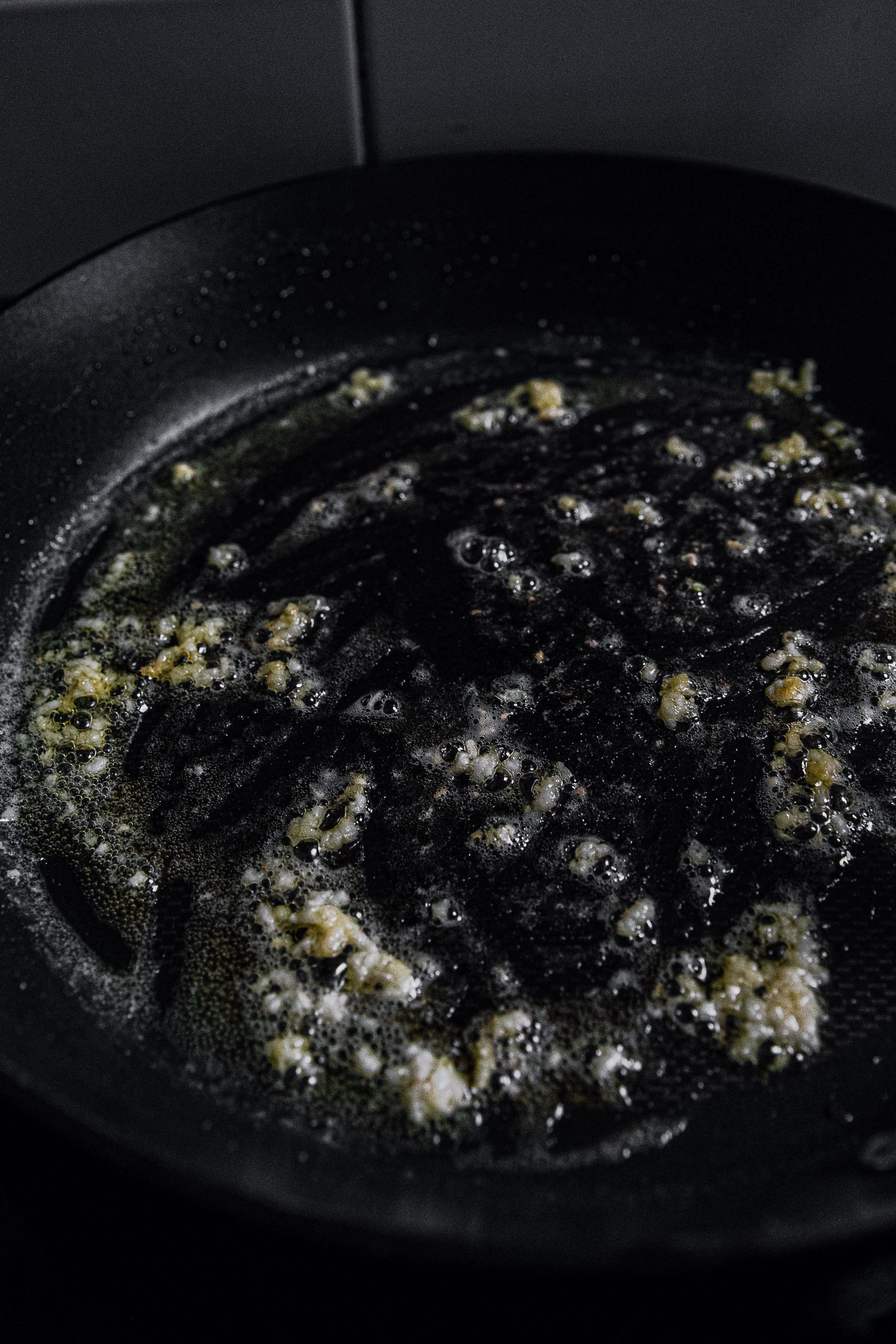  In a skillet over medium heat, add olive oil and butter. 