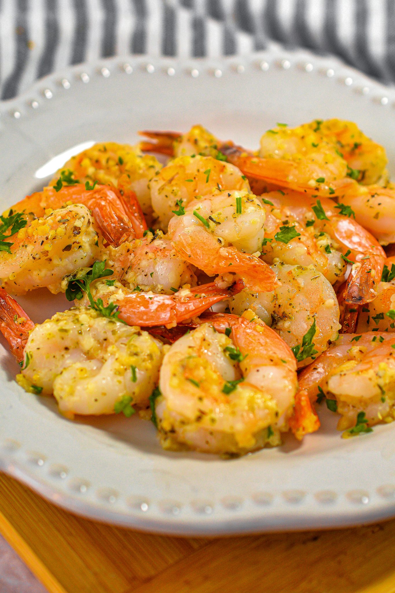 Garlic Parmesan Roasted Shrimp - Sweet Pea's Kitchen