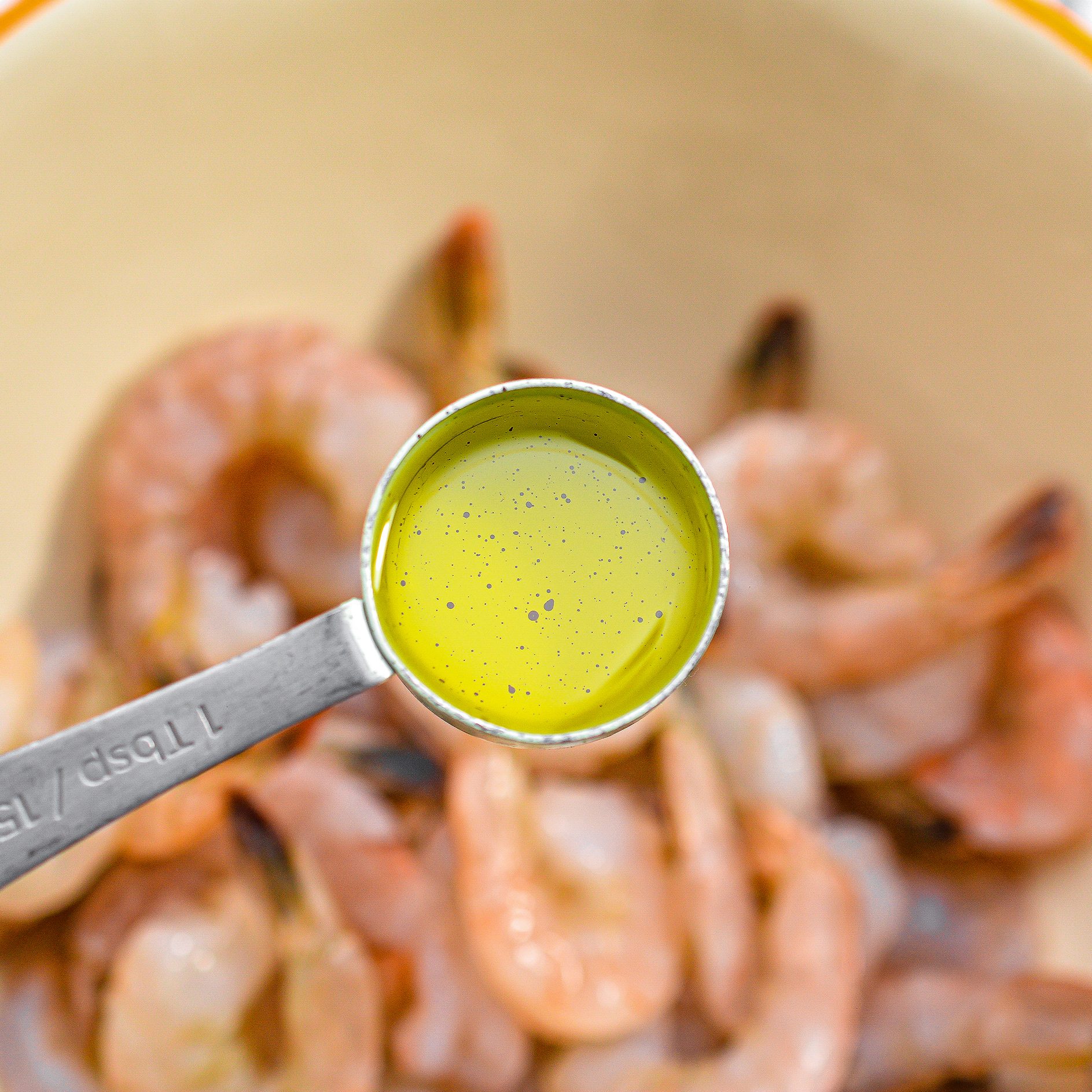 Adding olive oil
