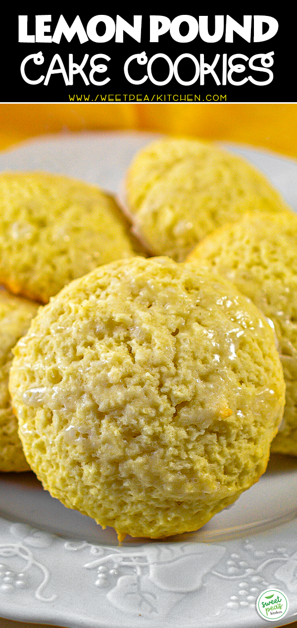Lemon Pound Cake Cookies on Pinterest