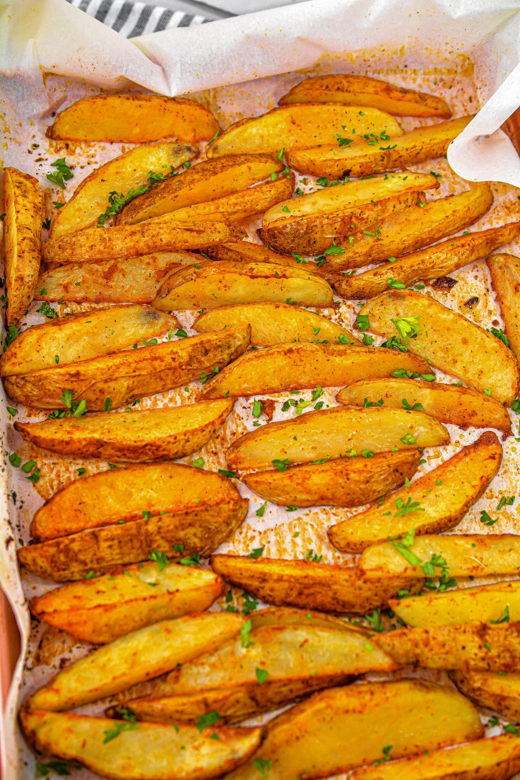 Oven Baked Potato Wedges - Sweet Pea's Kitchen