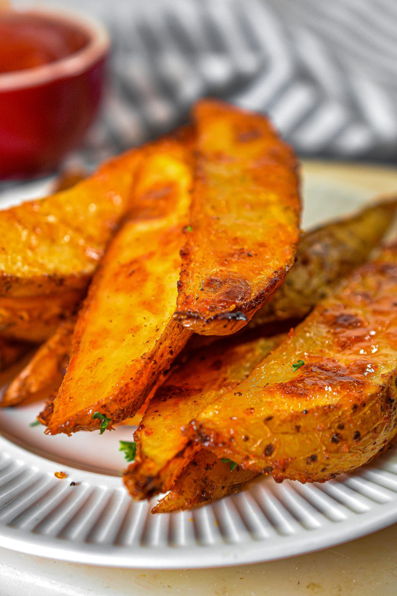 Oven Baked Potato Wedges Sweet Peas Kitchen 7858