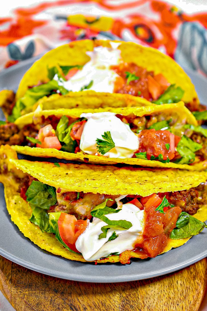 Oven Baked Tacos - Sweet Pea's Kitchen