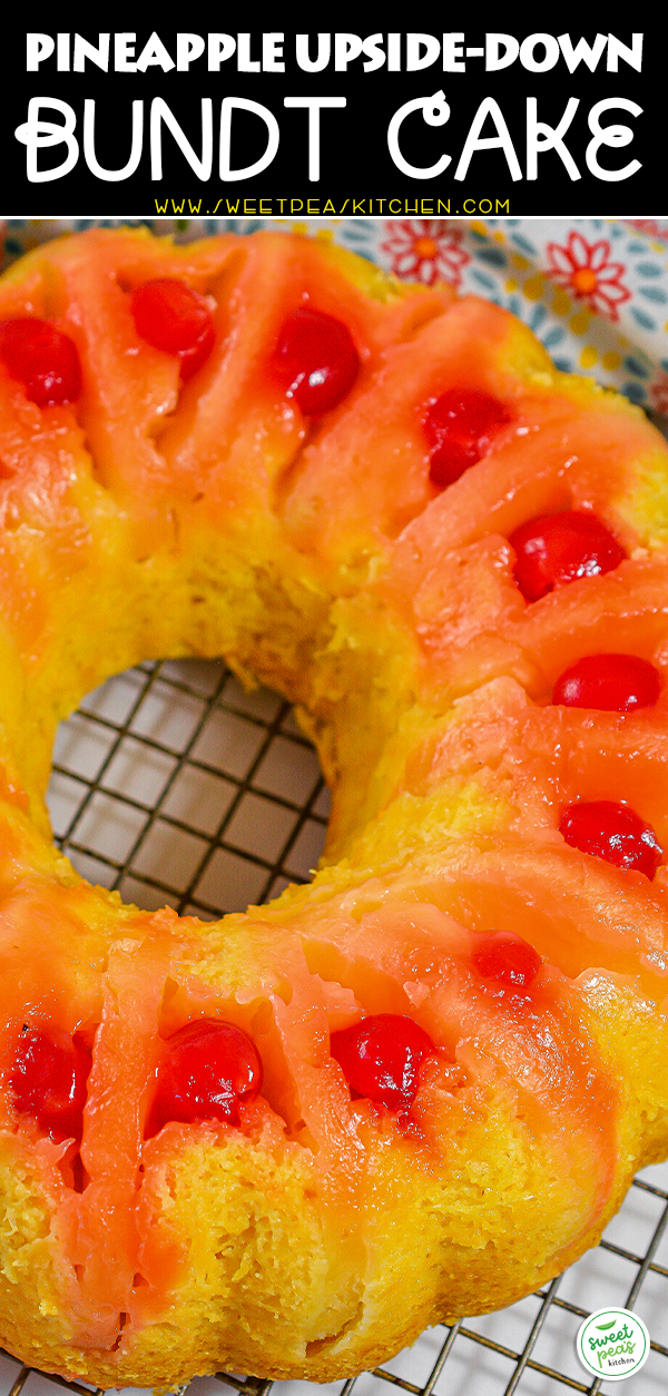 Pineapple Upside-Down Bundt Cake on Pinterest