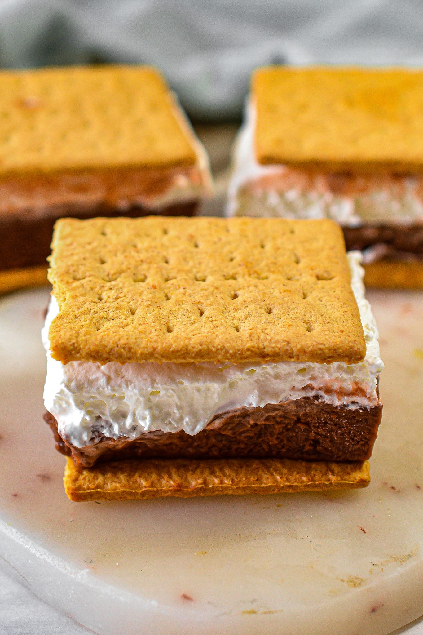 S’mores Ice Cream Sandwiches - Sweet Pea's Kitchen