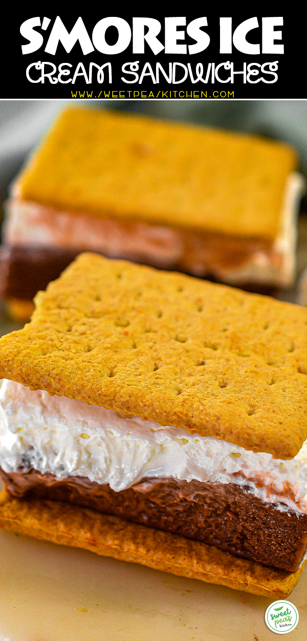 S’mores Ice Cream Sandwiches on Pinterest