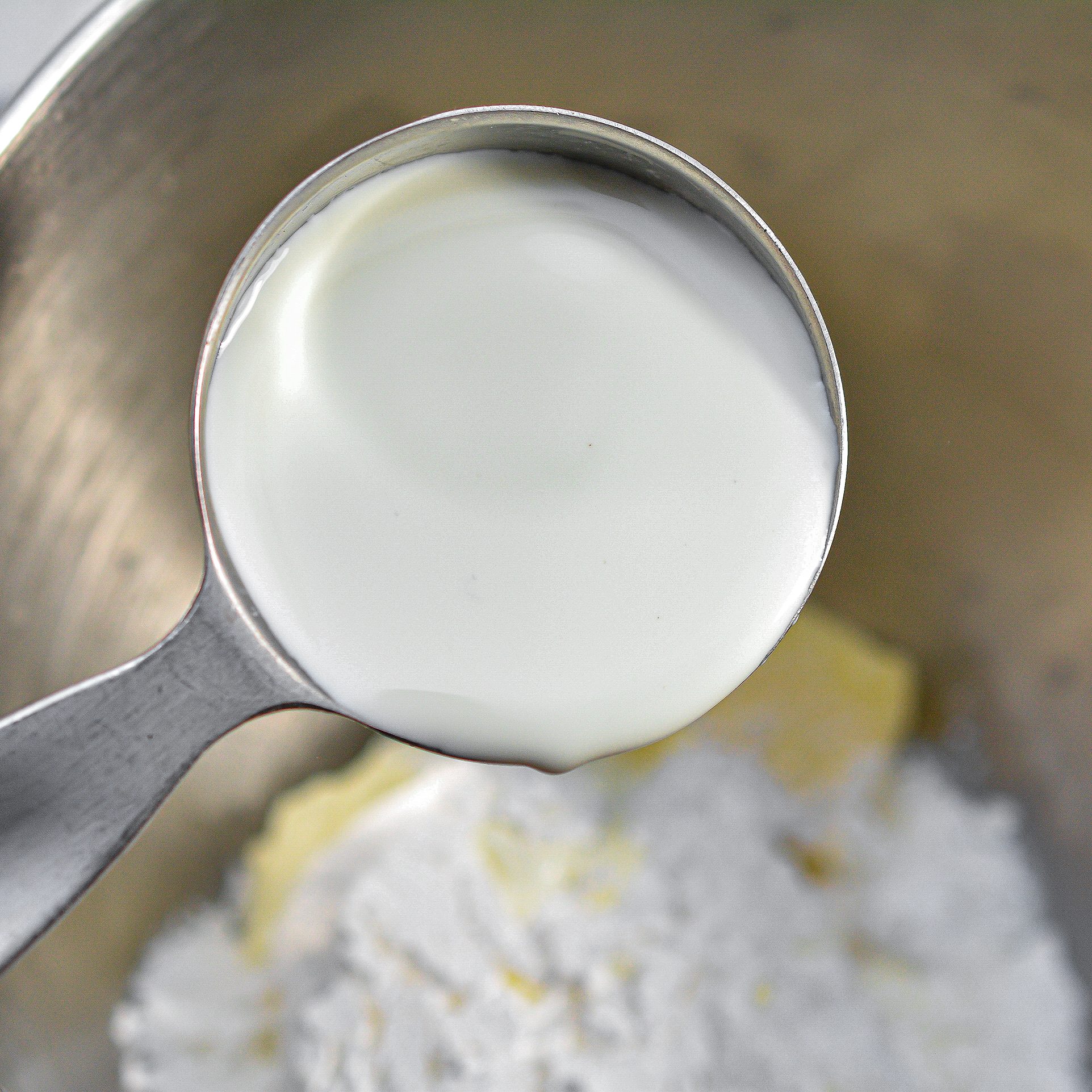 In a mixing bowl, combine the ingredients for the frosting until smooth and creamy.
