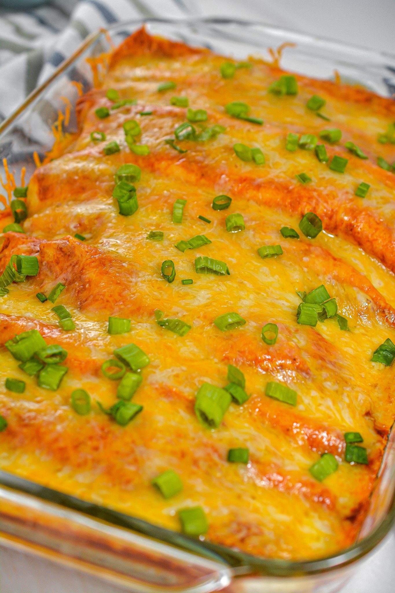 Baked Beef and Bean Enchiladas - Sweet Pea's Kitchen