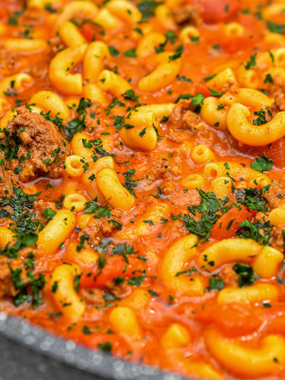 Easy Cheesy Beef Goulash - Sweet Pea's Kitchen