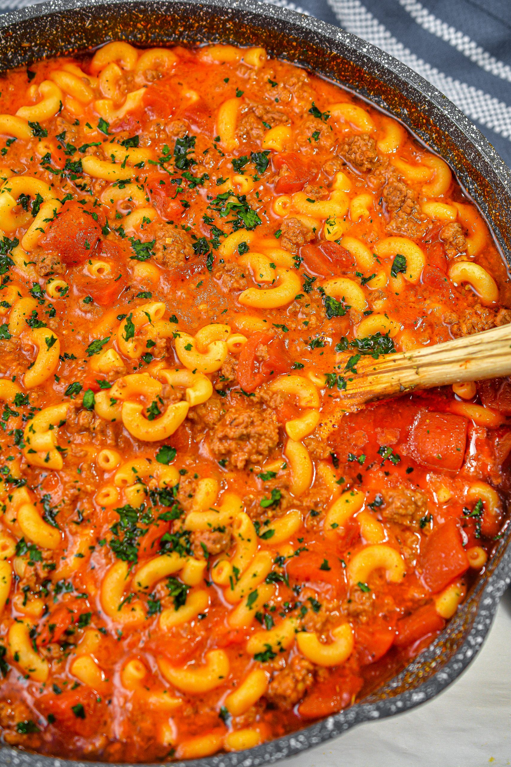 Easy Cheesy Beef Goulash - Sweet Pea's Kitchen