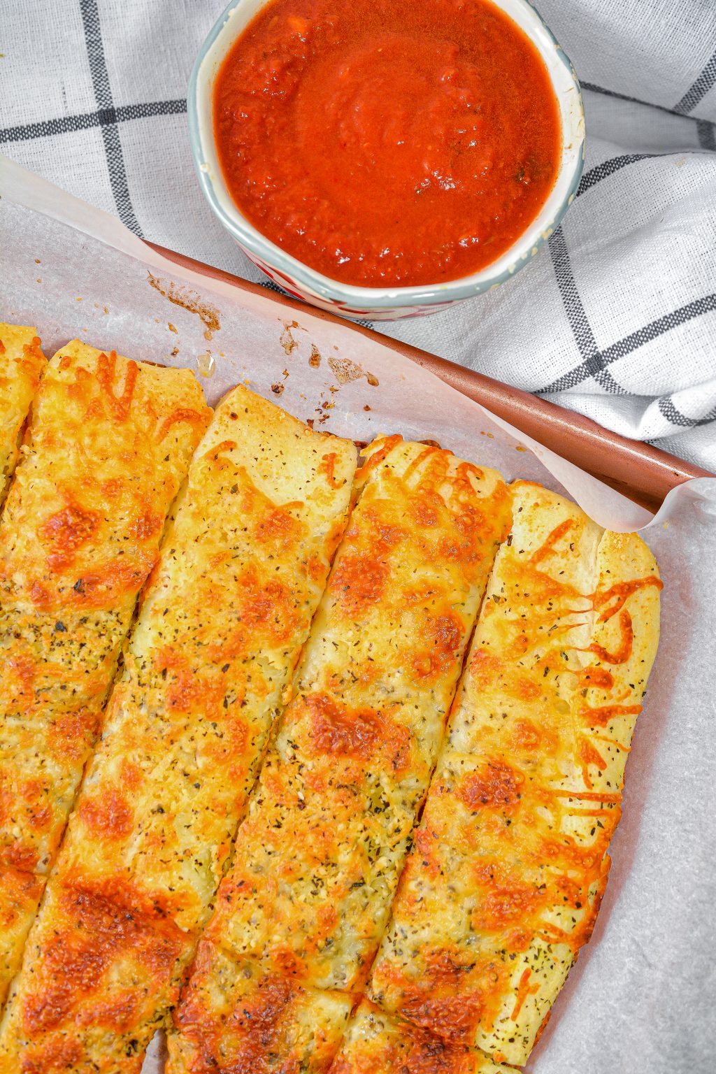 Homemade Cheesy Garlic Breadsticks Sweet Pea's Kitchen