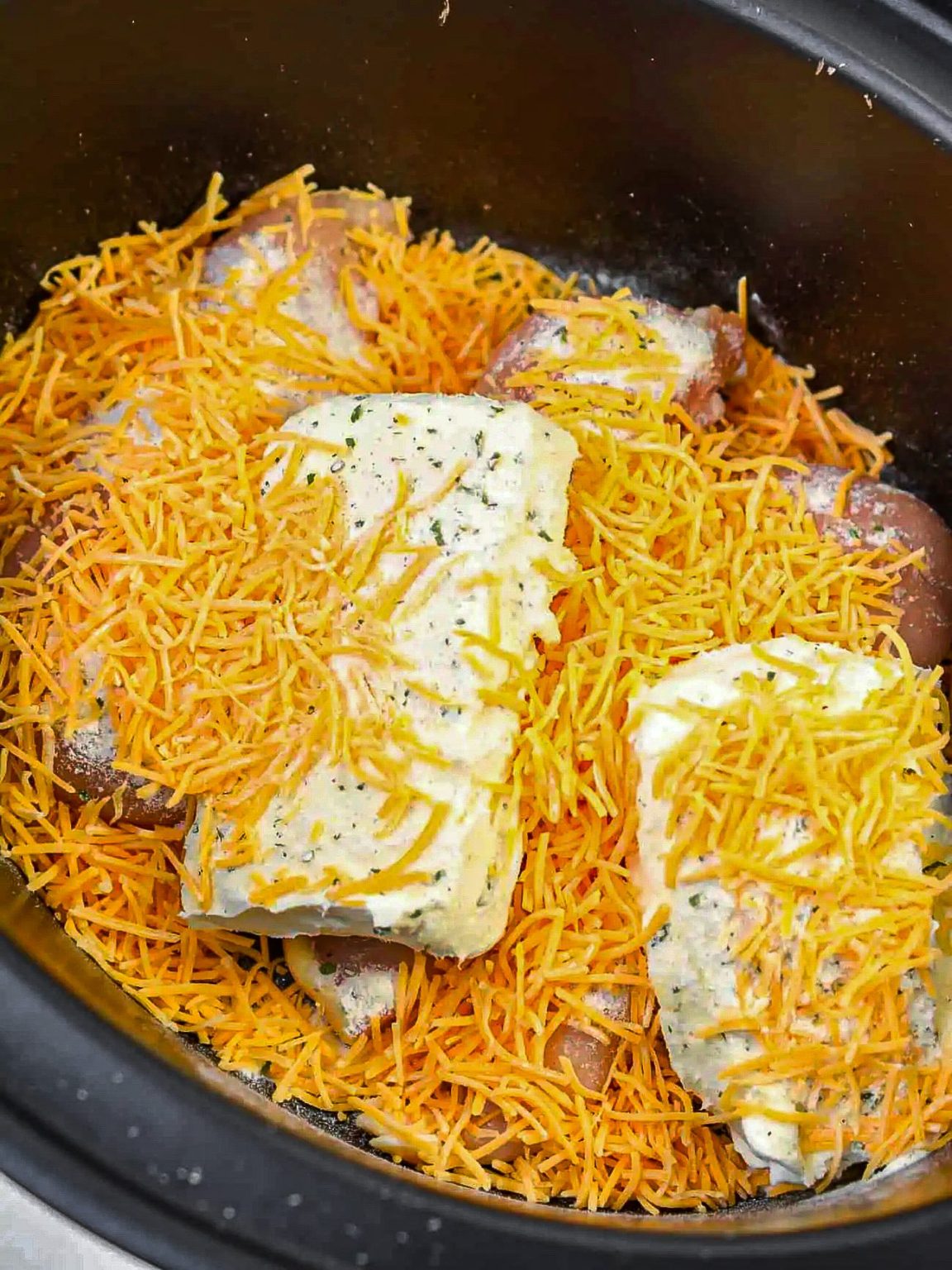 Slow Cooker Cream Cheese Crack Chicken Sweet Pea's Kitchen