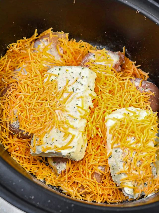 Slow Cooker Cream Cheese Crack Chicken Sweet Pea's Kitchen