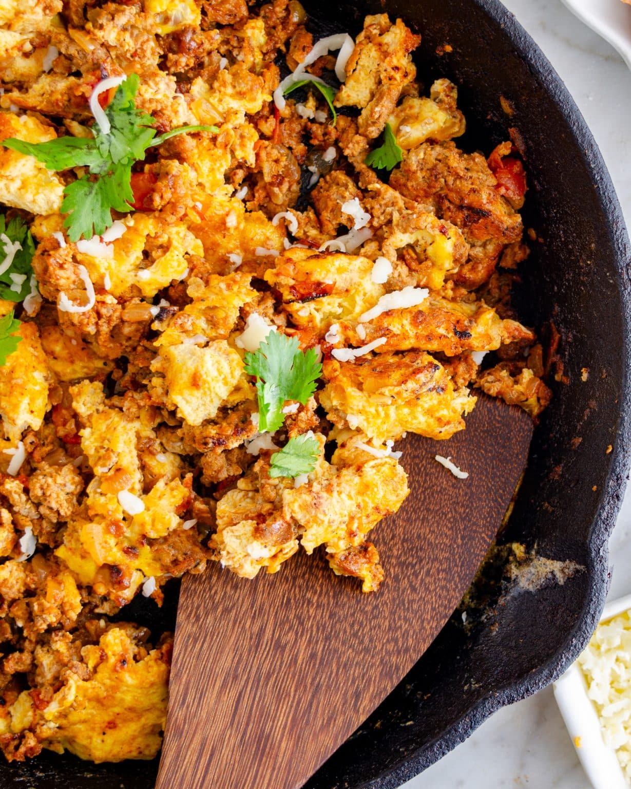 Chorizo and eggs - Sweet Pea's Kitchen