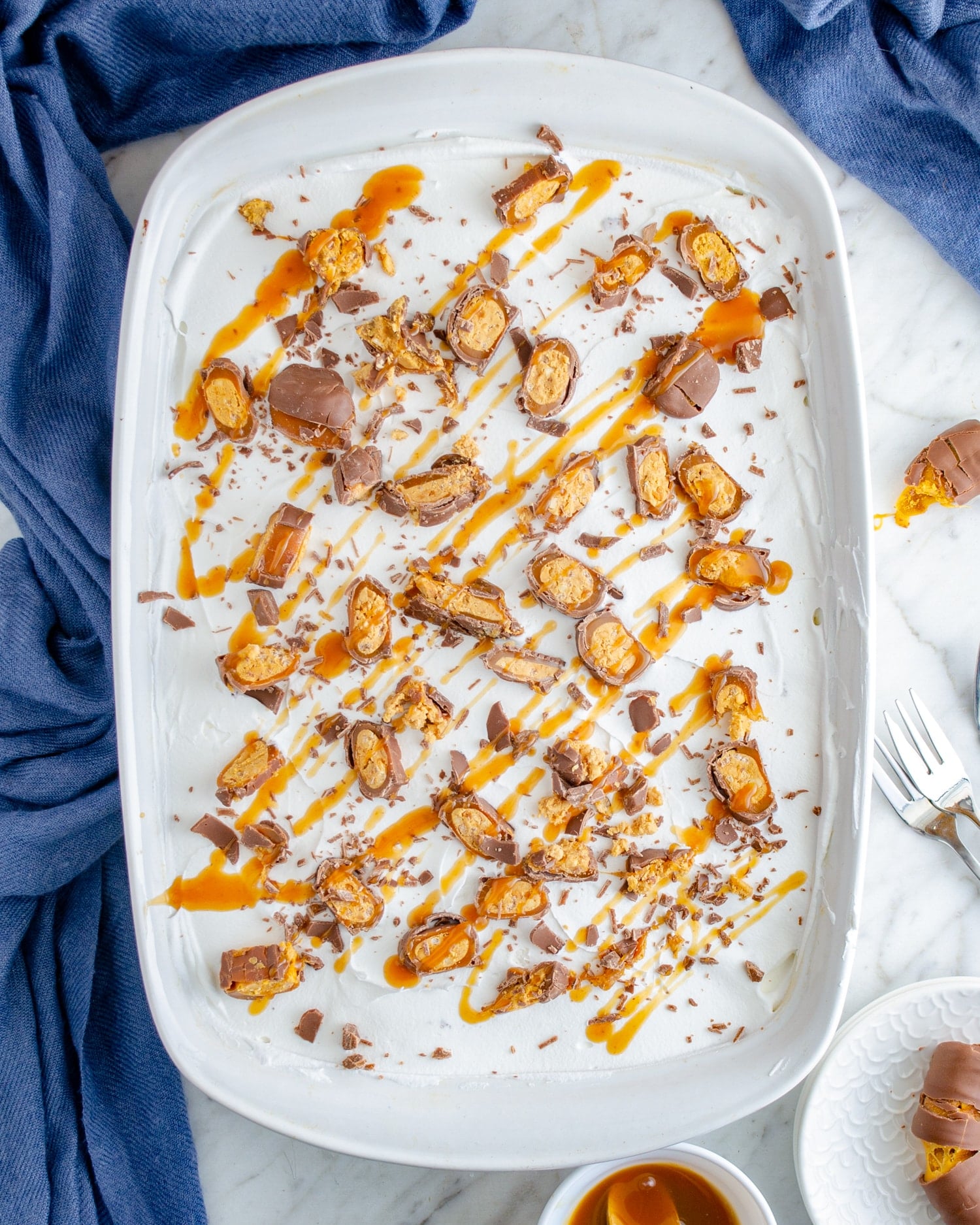 Butterfinger Cake - Sweet Pea's Kitchen