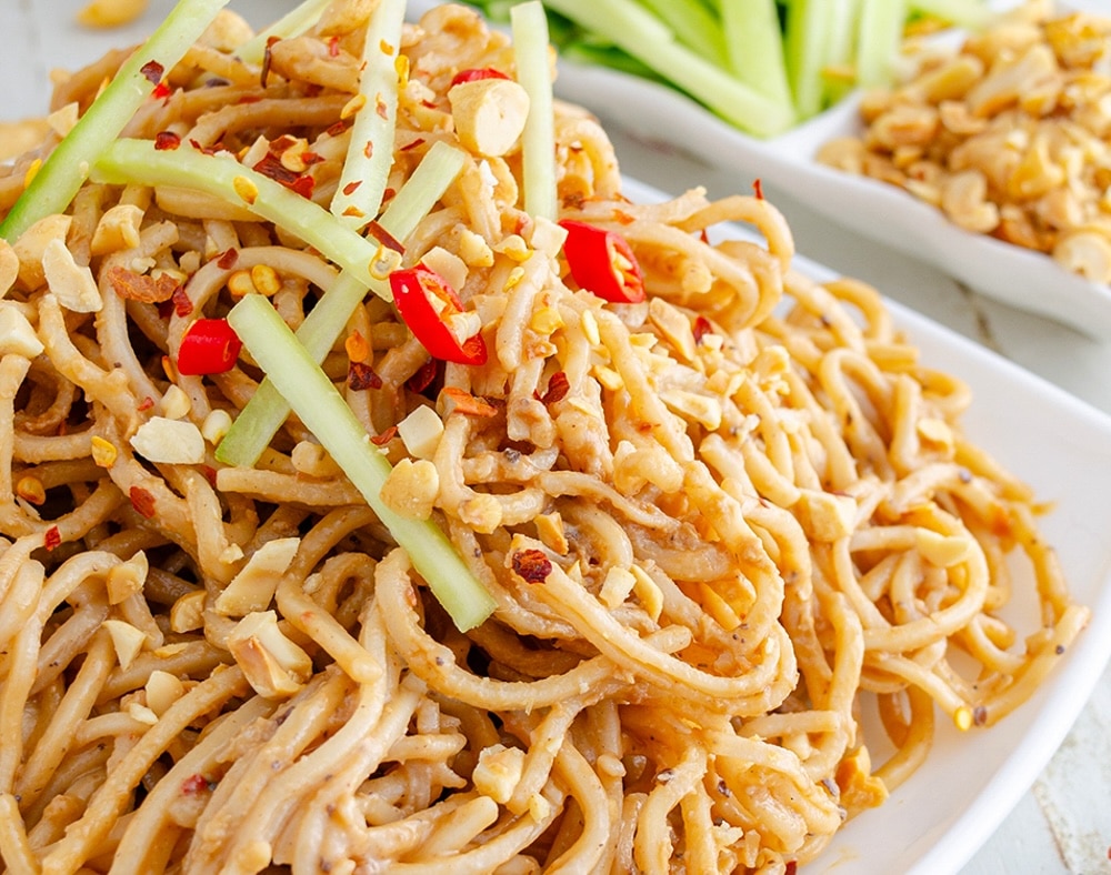 Cold Sesame Noodles Sweet Pea's Kitchen