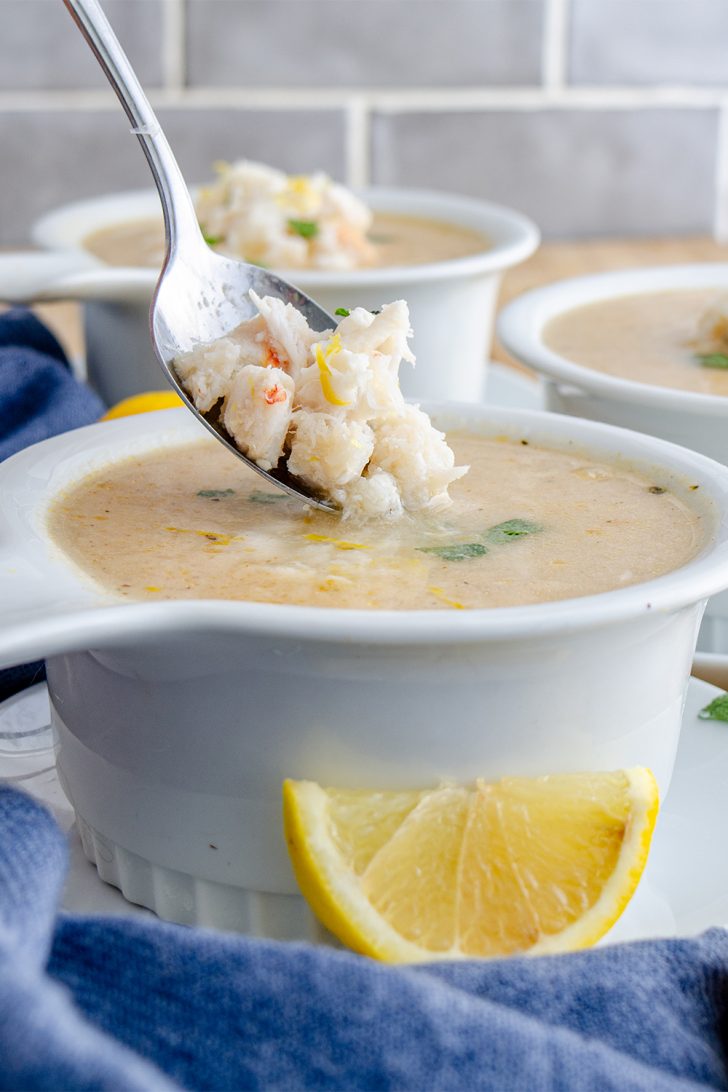 She crab, Sea crab soup, Rich crab soup, She soup, Creamy seafood soup