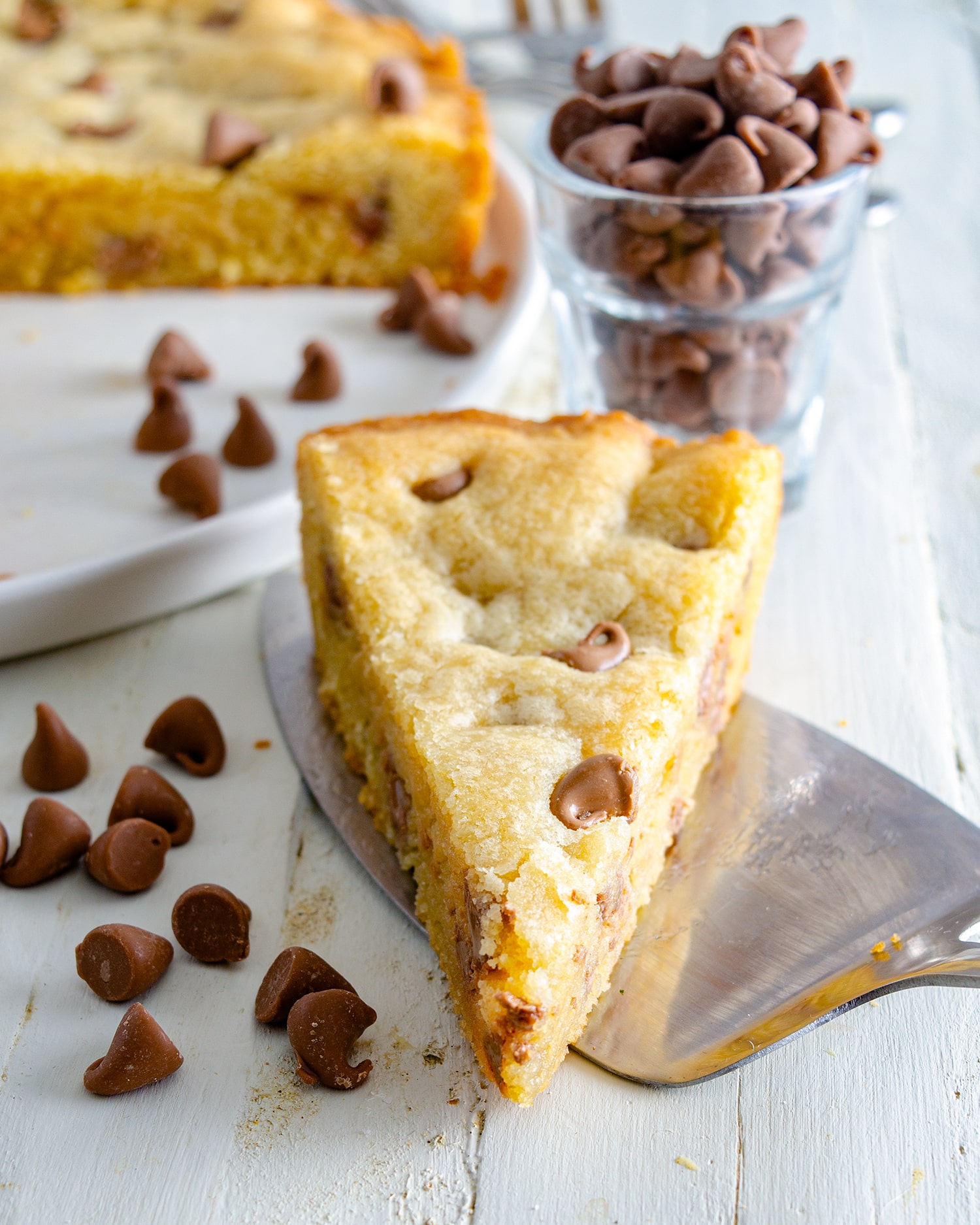 Cookie Pizza (chocolate chip) - Sweet Pea's Kitchen