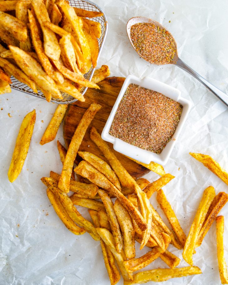 French Fry Seasoning, Fry seasoning 
Seasoning for fries, Zesty fries, Homemade fry seasoning